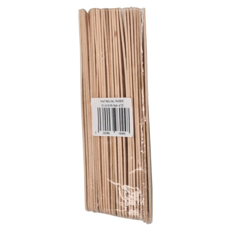 Disposable Wooden Cutlery Knife 16cm Pack of 25 | Eco-Friendly Cutleries | Pearl Naturals - Image 4