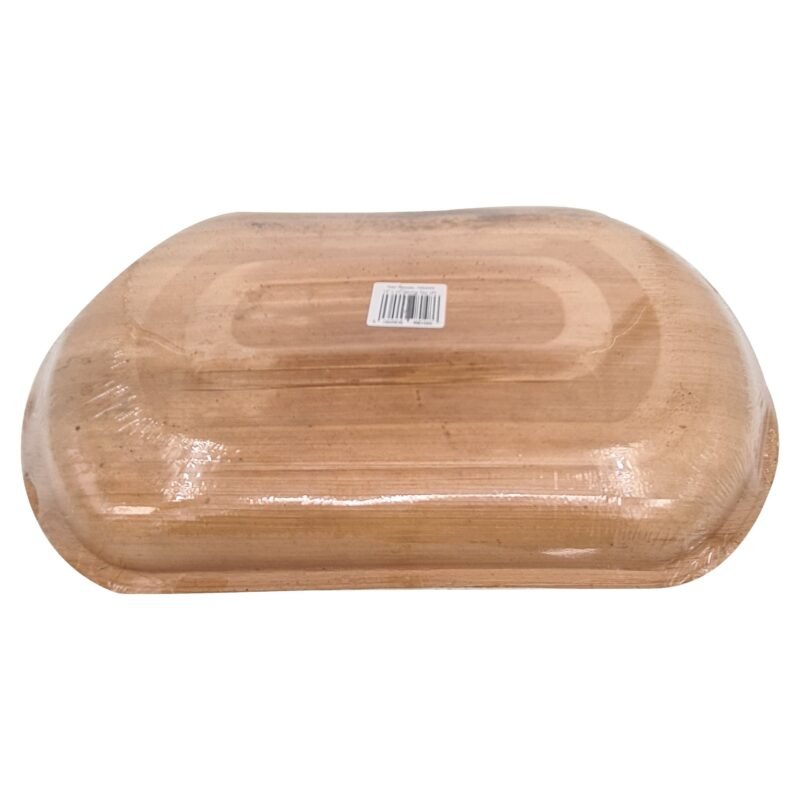 Disposable Palm Leaf Serving Tray  14"x10" Medium Oval Pack of 5 | Eco-Friendly Plates | Pearl Naturals - Image 5
