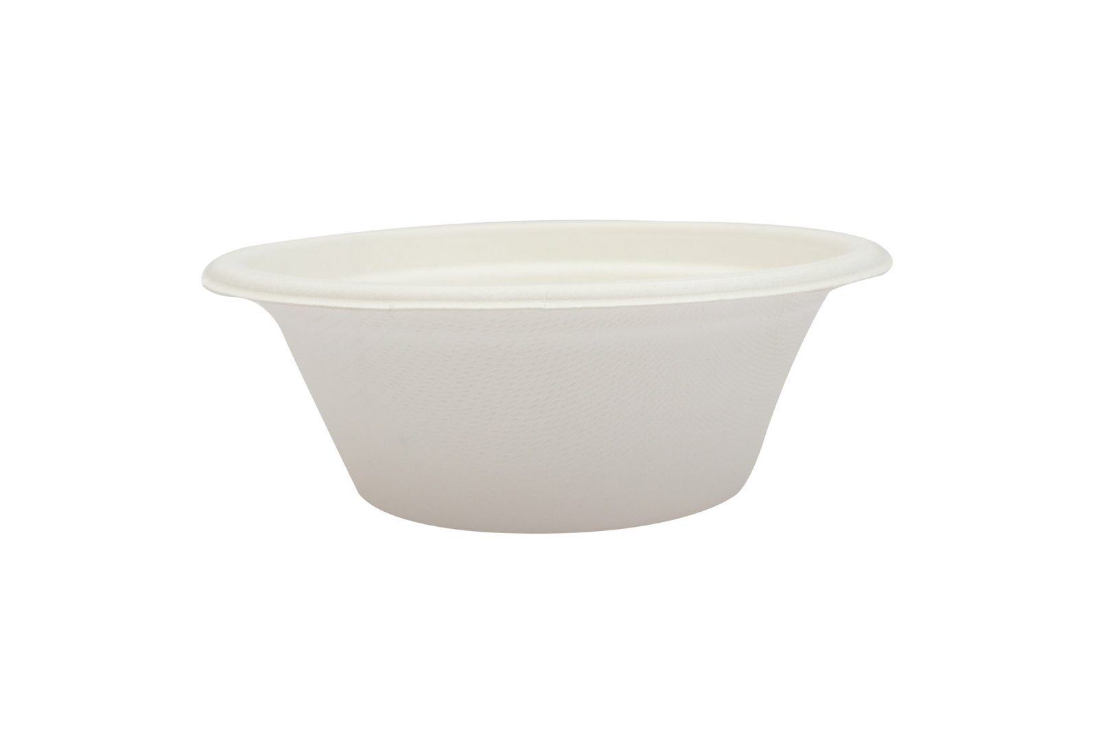 Disposable Sugarcane White Bagasse 180mL Round Bowl Pack of 25 | Pearl Naturals - Image 4