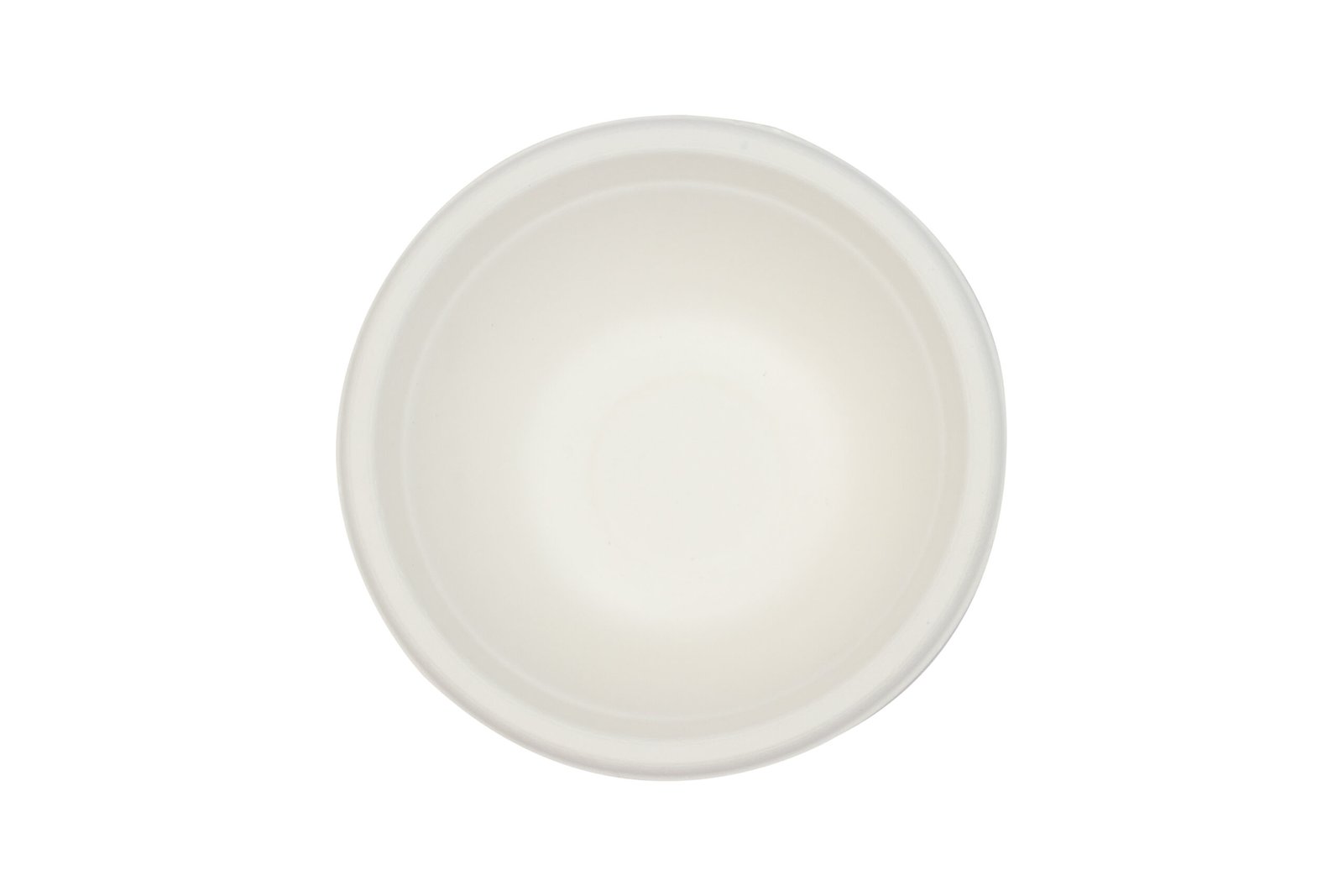 Disposable Sugarcane White Bagasse 180mL Round Bowl Pack of 25 | Pearl Naturals - Image 3