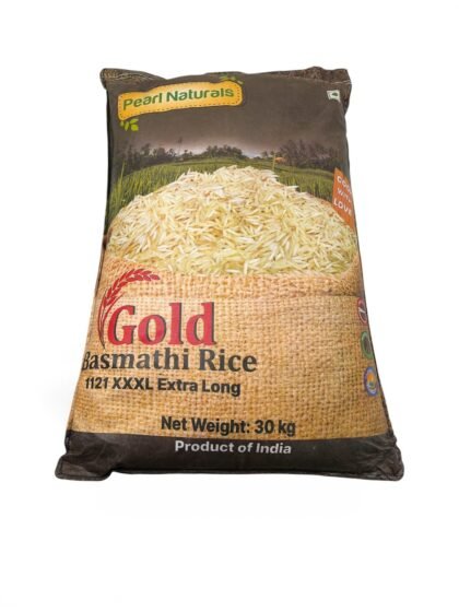 Pearl Naturals Gold Basmati Rice 30KG Bag